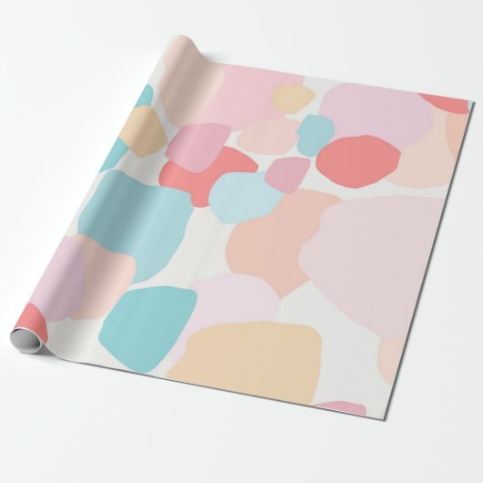 Abstraktes Muster Geschenkpapier (Ungerollt)