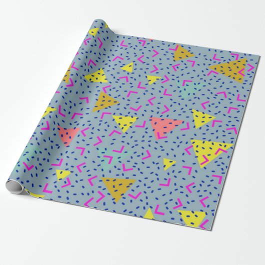 Abstraktes Muster Geschenkpapier (Ungerollt)