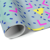 Abstraktes Muster Geschenkpapier (Rolleneckpunkt)