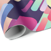 Abstraktes Muster Geschenkpapier (Rolleneckpunkt)