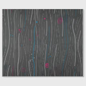 Abstraktes Muster Geschenkpapier (Flach)
