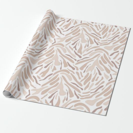 Abstraktes Muster Geschenkpapier (Ungerollt)
