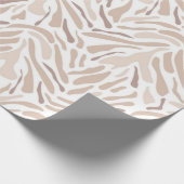 Abstraktes Muster Geschenkpapier (Ecke)