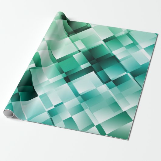 Abstraktes Muster Geschenkpapier (Ungerollt)