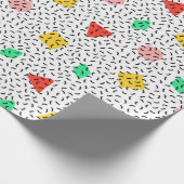 Abstraktes Muster Geschenkpapier (Ecke)
