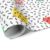 Abstraktes Muster Geschenkpapier (Rolleneckpunkt)