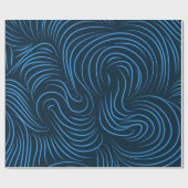 Abstraktes Muster Geschenkpapier (Flach)