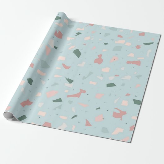 Abstraktes Muster Geschenkpapier (Ungerollt)