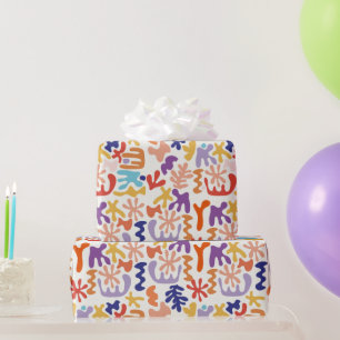 Abstraktes Muster Geschenkpapier