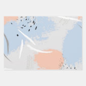 Abstraktes Muster Geschenkpapier Set (Vorderseite 2)