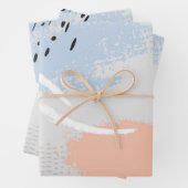Abstraktes Muster Geschenkpapier Set (Beispiel)