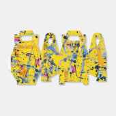 Abstraktes Muster Geschenkschachtel (Ungefaltet)