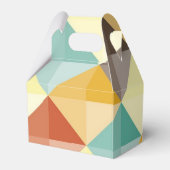 Abstraktes Muster Geschenkschachtel (Rückseite)