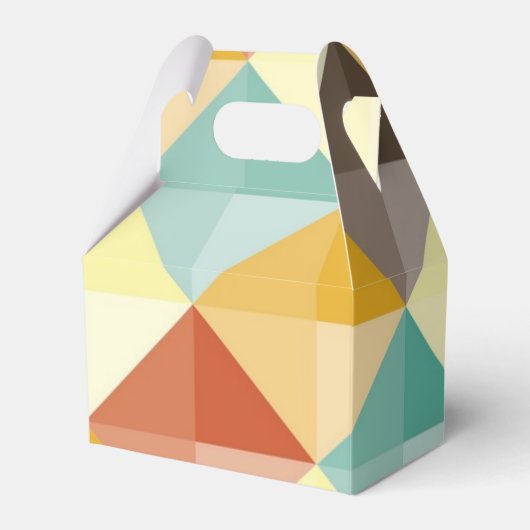 Abstraktes Muster Geschenkschachtel (Vorderseite)