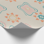 Abstraktes Muster Geschenkverpackungspapier Geschenkpapier (Ecke)
