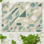 Abstraktes Muster Geschirrtuch (Gefaltet)