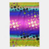 Abstraktes Muster Geschirrtuch (Vertikal)