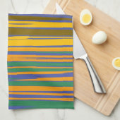 Abstraktes Muster Geschirrtuch (Viertel Falte)