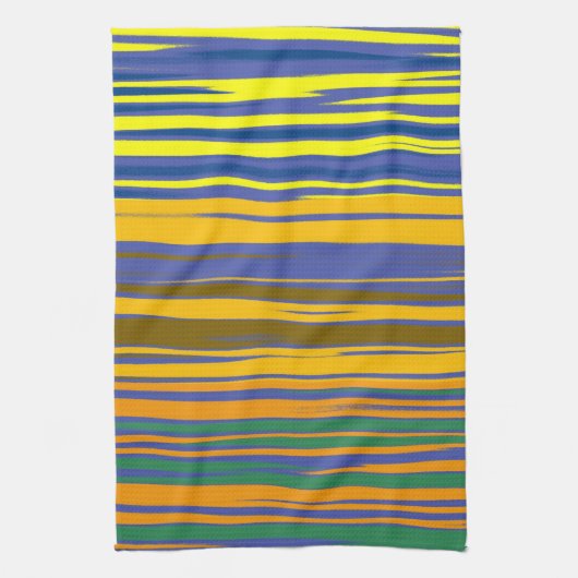 Abstraktes Muster Geschirrtuch (Vertikal)