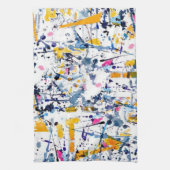 Abstraktes Muster Geschirrtuch (Vertikal)
