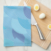 Abstraktes Muster Geschirrtuch (Viertel Falte)