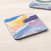 Abstraktes Muster Getränkeuntersetzer (Linke Seite)