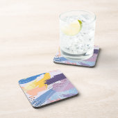 Abstraktes Muster Getränkeuntersetzer (Rechte Seite)