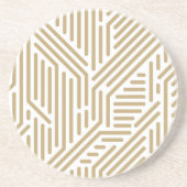 Abstraktes Muster Getränkeuntersetzer (Vorne)