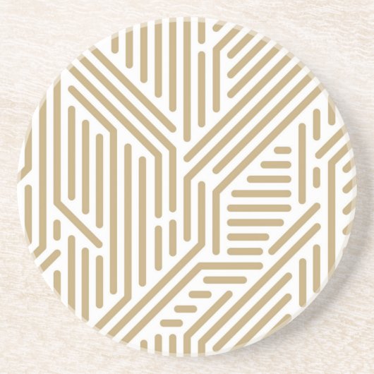 Abstraktes Muster Getränkeuntersetzer (Vorne)