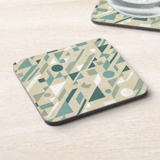 Abstraktes Muster Getränkeuntersetzer (Linke Seite)