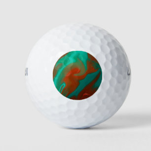 abstraktes Muster. Golfball