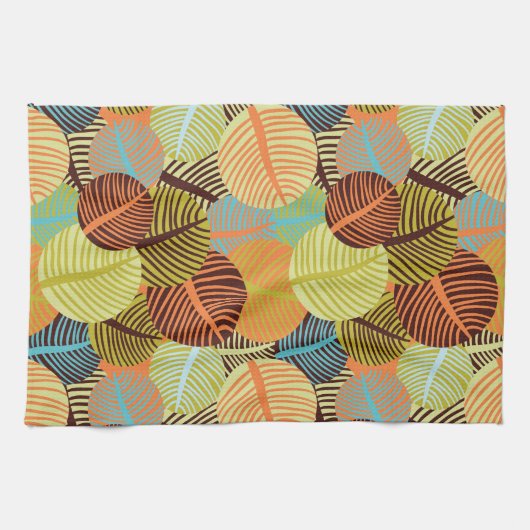 Abstraktes Muster Handtuch (Horizontal)