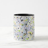 Abstraktes Muster, Herbstmuster Tasse (Zentrum)