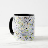 Abstraktes Muster, Herbstmuster Tasse (Vorderseite Links)