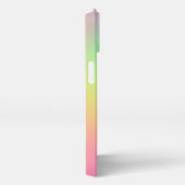 Abstraktes Muster im Regenbogenstil iPhone Hülle (Rechte Seite)