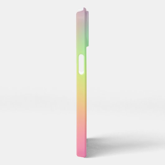 Abstraktes Muster im Regenbogenstil iPhone Hülle (Rechte Seite)