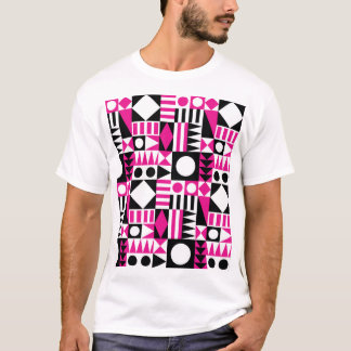 Abstraktes Muster im Stil der Mitte des 20. Jahrhu T-Shirt