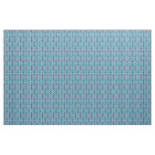 Abstraktes Muster in Blau und Grau Stoff (Yard (91,4 cm))