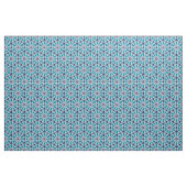 Abstraktes Muster in Blau und Grau Stoff (Fat Quarter (45,7 x 55,9 cm))