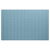 Abstraktes Muster in Blauem und in Grauem Stoff (Yard (91,4 cm))