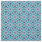 Abstraktes Muster in Blauem und in Grauem Stoff (Muster)
