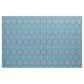 Abstraktes Muster in Blauem und in Grauem Stoff (Fat Quarter (45,7 x 55,9 cm))