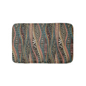 Abstraktes Muster in der ethnischen Art Badematte (Vorderseite)