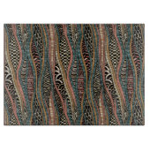 Abstraktes Muster in der ethnischen Art Schneidebrett (Vorderseite)