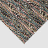 Abstraktes Muster in der ethnischen Art Seidenpapier (Ausschnitt)