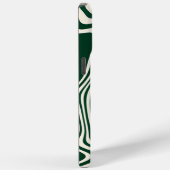 Abstraktes Muster in der grünen Wirbelsäule Case-Mate iPhone Hülle (Rückseite / Rechts)