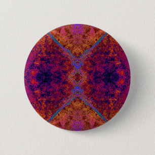 Abstraktes Muster in warmer Farbe Button