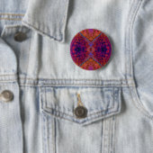 Abstraktes Muster in warmer Farbe Button (Beispiel)
