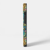 Abstraktes Muster iPhone Hülle (Linke Seite)