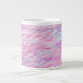 Abstraktes Muster Jumbo-Tasse (Vorderseite)